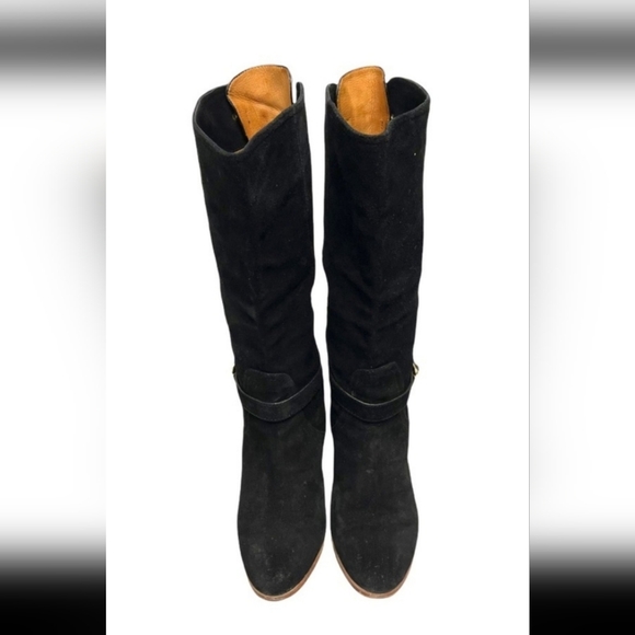 COACH- SUEDE BOOTS - Picture 2 of 5